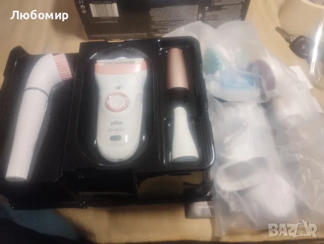 BraunSilk-épil 9 S9995епилатор с четка за почистване с нарушена опаковка , снимка 3 - Епилатори - 47357759