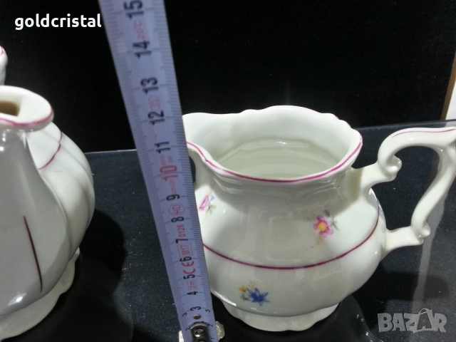 Стар български порцелан чайник заханица латиера , снимка 14 - Антикварни и старинни предмети - 51887719