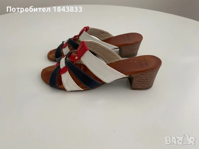 Дамски сандали естествена кожа, снимка 1