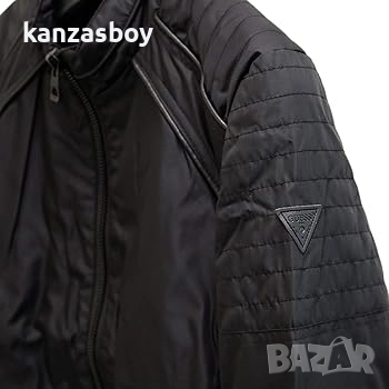 Guess Men's Long Sleeve Liam Iridescent Moto Jacket - страхотно мъжко яке Л, снимка 2 - Якета - 52228241