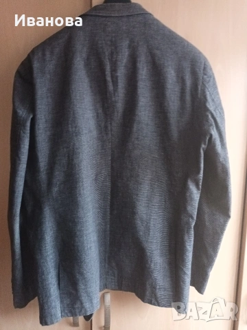 Мъжко яке естествена кожа и сака, снимка 11 - Якета - 53755340