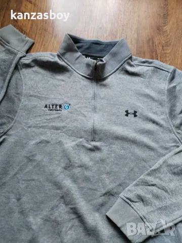 under armour half zip fleece - мъжко голямо горнище ХЛ КАТО НОВА, снимка 5 - Спортни дрехи, екипи - 48967462