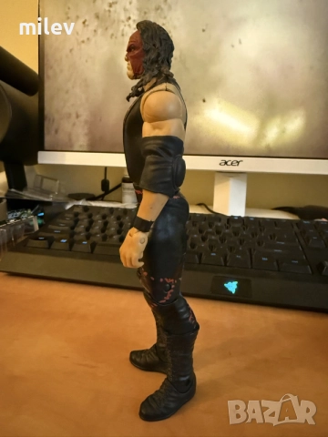 Кеч фигурка Кейн - WWE, Kane, Mattel, снимка 2 - Колекции - 55794679