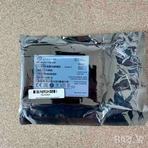 • SSD диск Seagate Barracuda 250GB/500GB SATA Recertified