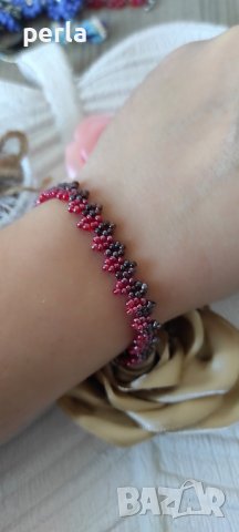 Ръчно изработени гривни от мъниста, снимка 7 - Гривни - 43375438