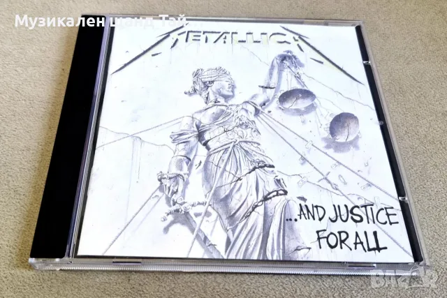 Компакт Дискове - Рок - Метъл: Metallica - ...And Justice For All