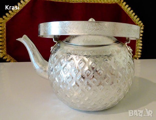 Старинен чайник,кана Thailand,маркиран. , снимка 10 - Антикварни и старинни предмети - 33807745