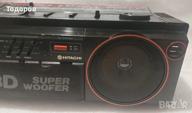 Hitachi TRK-3D2E Stereo Radio Cassette Recorder , снимка 8 - Радиокасетофони, транзистори - 55878745