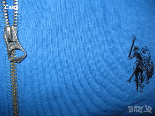 Ватирано горнище U.S. POLO ASSN.  мъжко,С, снимка 3 - Спортни дрехи, екипи - 40568057
