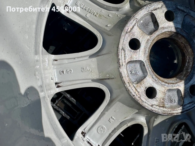 4бр.Алуминиеви джанти 15цола 5x112 за Vw Caddy,Golf,Touran,Skoda,Seat,Audi, снимка 15 - Гуми и джанти - 53753623