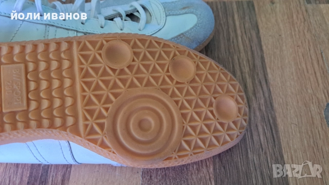 Немски маратонки от естствена кожа,подметка каучук,46 номер, снимка 4 - Маратонки - 52244217