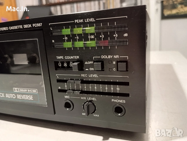 Cassette Deck Philips FC567, снимка 8 - Декове - 53541642