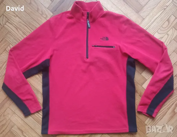 Оригинална мъжка поларена блуза The North Face Half Zip, снимка 1 - Блузи - 48653600