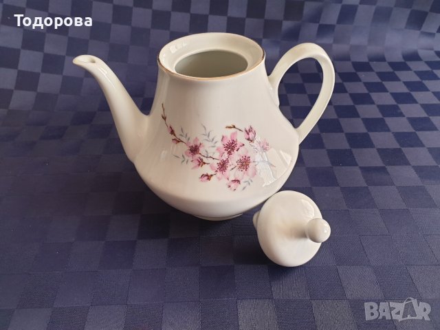 Голяма порцеланова кана-Китка-Нови Пазар, снимка 3 - Сервизи - 41592992