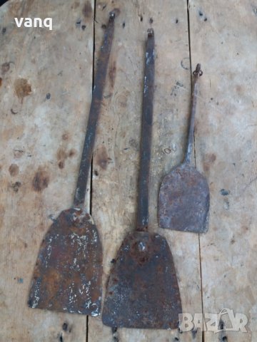 Стара кована огрипка стъргалка, снимка 2 - Антикварни и старинни предмети - 33834854