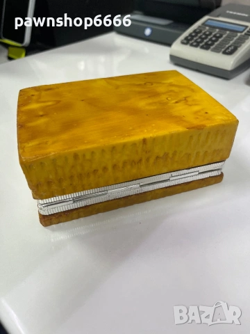 Кутия за бижута от алабастър , снимка 2 - Антикварни и старинни предмети - 53423561