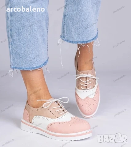 Дамски класически оксфорд обувки Toddi, 3цвята , снимка 12 - Дамски ежедневни обувки - 51247195