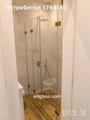 Паравани за баня и още стъклени елементи от Ени Глас ЕООД , снимка 1