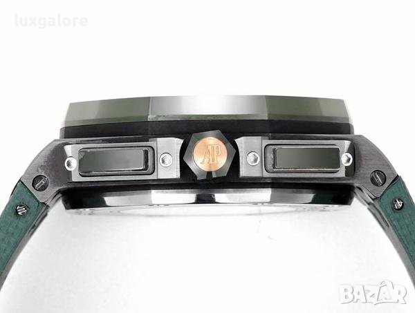 Мъжки часовник Audemars Piguet Royal Oak Offshore Green с швейцарски механизъм, снимка 7 - Луксозни - 40995142