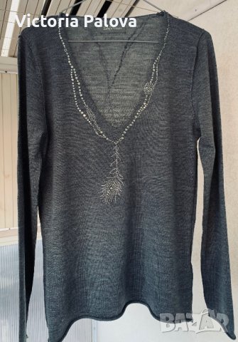 Луксозна маркова блуза ZADIG&VOLTAIRE, снимка 3 - Блузи с дълъг ръкав и пуловери - 39847757