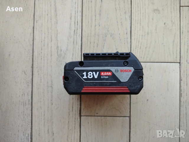 Bosch Professional 18V 4A батерия оригинална, снимка 4 - Винтоверти - 53615503