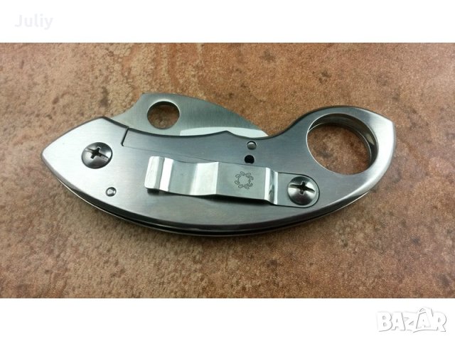 Spyderco  C84P Tiger Claw, снимка 9 - Ножове - 35814878