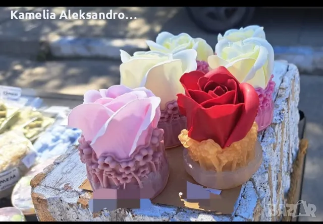 подарък,сапунена роза, снимка 2 - Други - 48765136