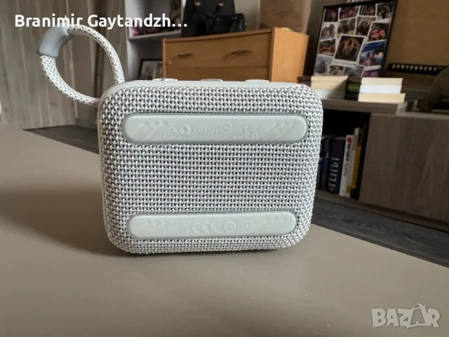 Bluetooth колонка JBL - Go 4, бяла, снимка 2 - Bluetooth тонколони - 55902704