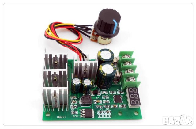 Регулатор на обороти за постоннотоков DC двигател 30А, снимка 3 - Други инструменти - 39043463