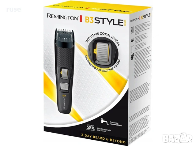 НОВИ! Тример за брада Remington MB3000 B3 Style Series 17 дължини, снимка 7 - Тримери - 53619366