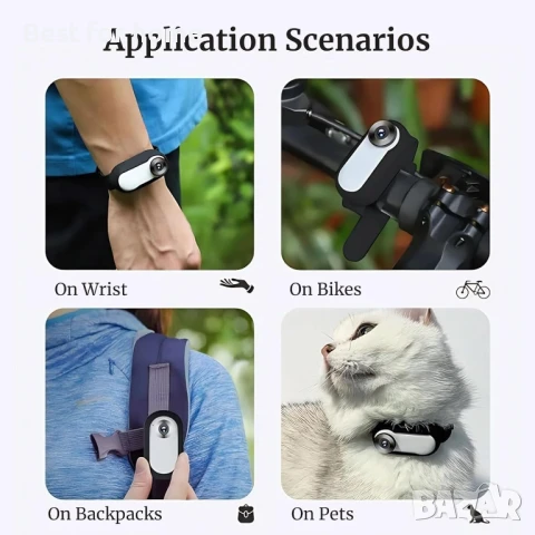 Cuifati 1080P HD мини камера, снимка 7 - Друга електроника - 50622020