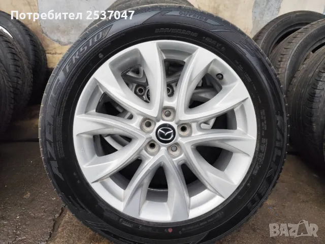 4бр гуми с джанти за MAZDA CX-5 235/55/19, снимка 3 - Гуми и джанти - 48278624