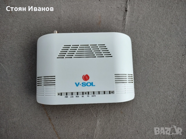 EPON ONU V2802RET - оборудване за оптични мрежи с рутер функции