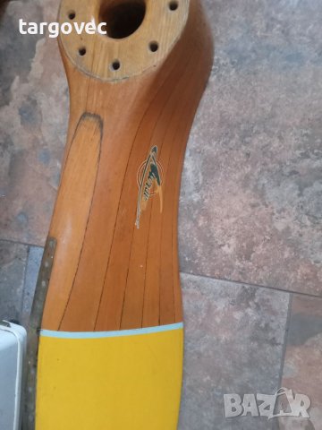  Стара дървена самолетна перка пропелер витло, снимка 2 - Антикварни и старинни предмети - 40576792