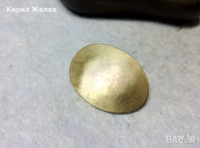 Старинно СРЕБЪРНО КОПЧЕ ВИСОКА ПРОБА СРЕБРО РЪЧНО ИЗРАБОТЕНО от СТАРА СРЕБЪРНА МОНЕТА 48593