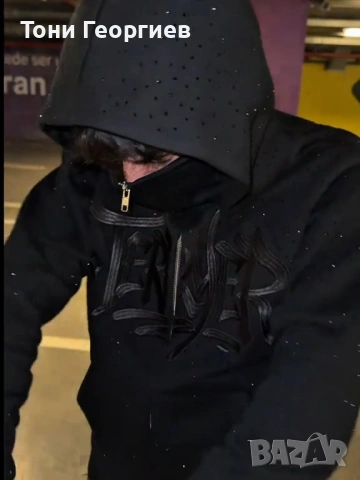 Горнище на камъчета, суичър (Hoodie) 95% памук