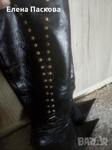 Дамски ботуши естествена кожа "ANGELO", снимка 5 - Дамски ботуши - 34493210