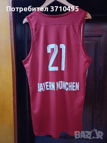 Продавам баскетболен потник на BAYERN MUNCHEN , снимка 3 - Спортни дрехи, екипи - 42115104