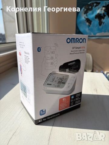 Нова апарат за измерване на кръвно налягане Omron