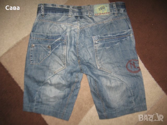 Къси дънки NEWNESS  мъжки,М, снимка 3 - Дънки - 41471939