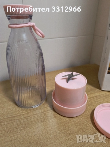 Чисто нова бутилка блендер 500мл безжичен