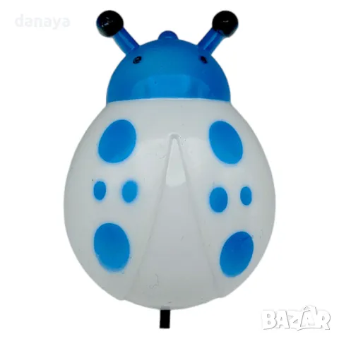 5484 Детска нощна лампа за контакт Калинка, снимка 4 - Лампи за стена - 48198419