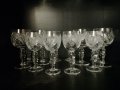 Кристални чаши 12 броя за вино и ракия, снимка 2