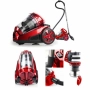 Прахосмукачка без торба Royalty Line RL-BSCM1400.60, 850W, 3 литра, HEPA филтър, Циклон, Червен, снимка 16