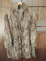 Дамско ожено палто с косъм, снимка 1