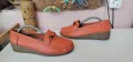 Оранжеви Обувки, мокасини 38н.Естествена кожа , снимка 8