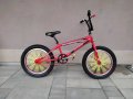 Продавам колела внос от Германия велосипед BMX AVIGO PREMIUM 20 цола дискови спирачки 140 спици, снимка 1 - Велосипеди - 34822920
