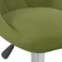 vidaXL Бар табуретки, 2 бр, светлозелени, кадифе, снимка 8