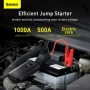 Baseus Jump Starter Power Bank Аварийно Стартерно устройство за автомобили 1000A Преносима батерия, снимка 2