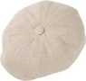 TOP-EX плоска шапка от естествен лен, бежова, M-L, снимка 1